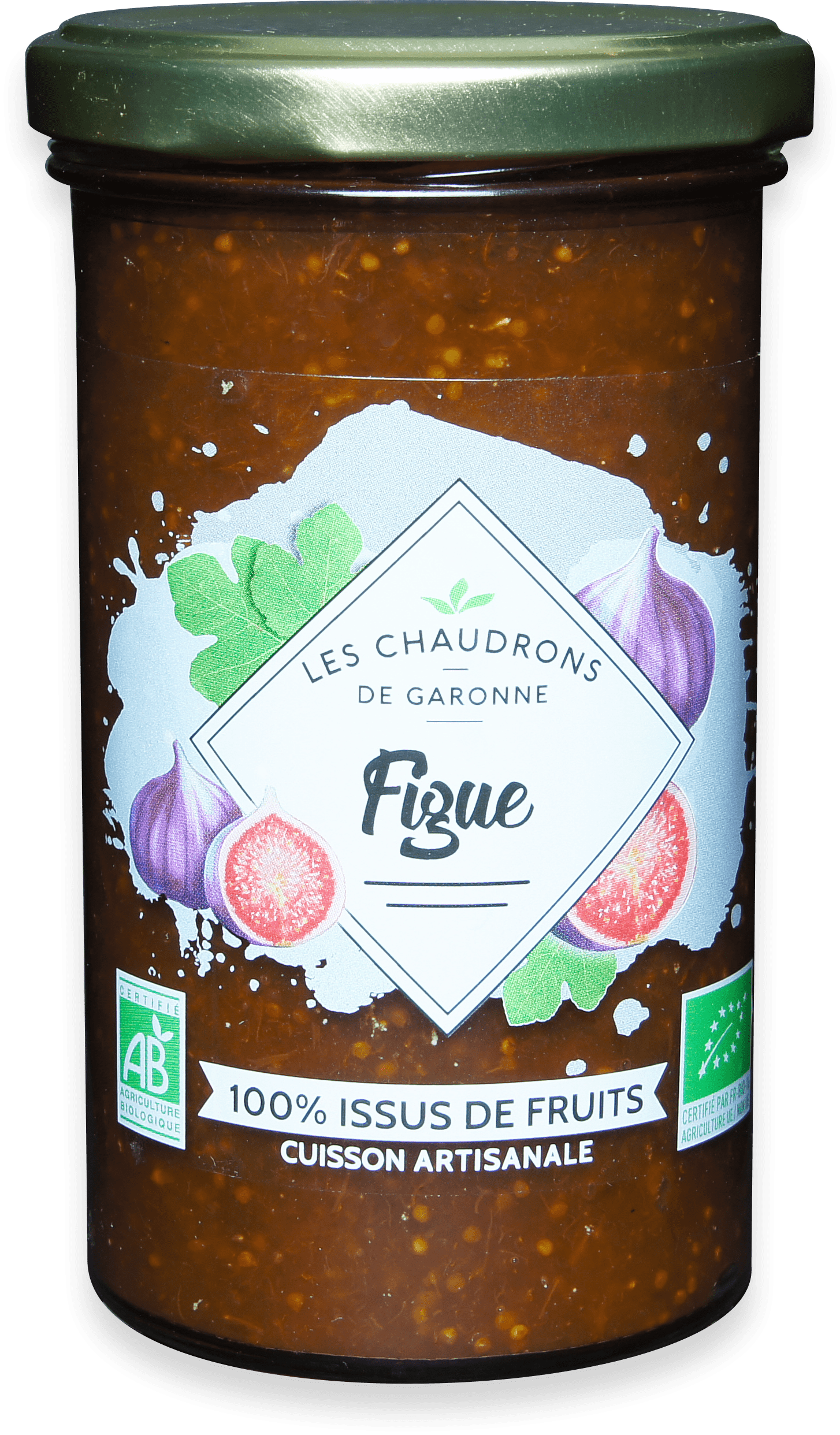 Les Chaudrons de Garonne Préparation 100% Fruits Figue 275G