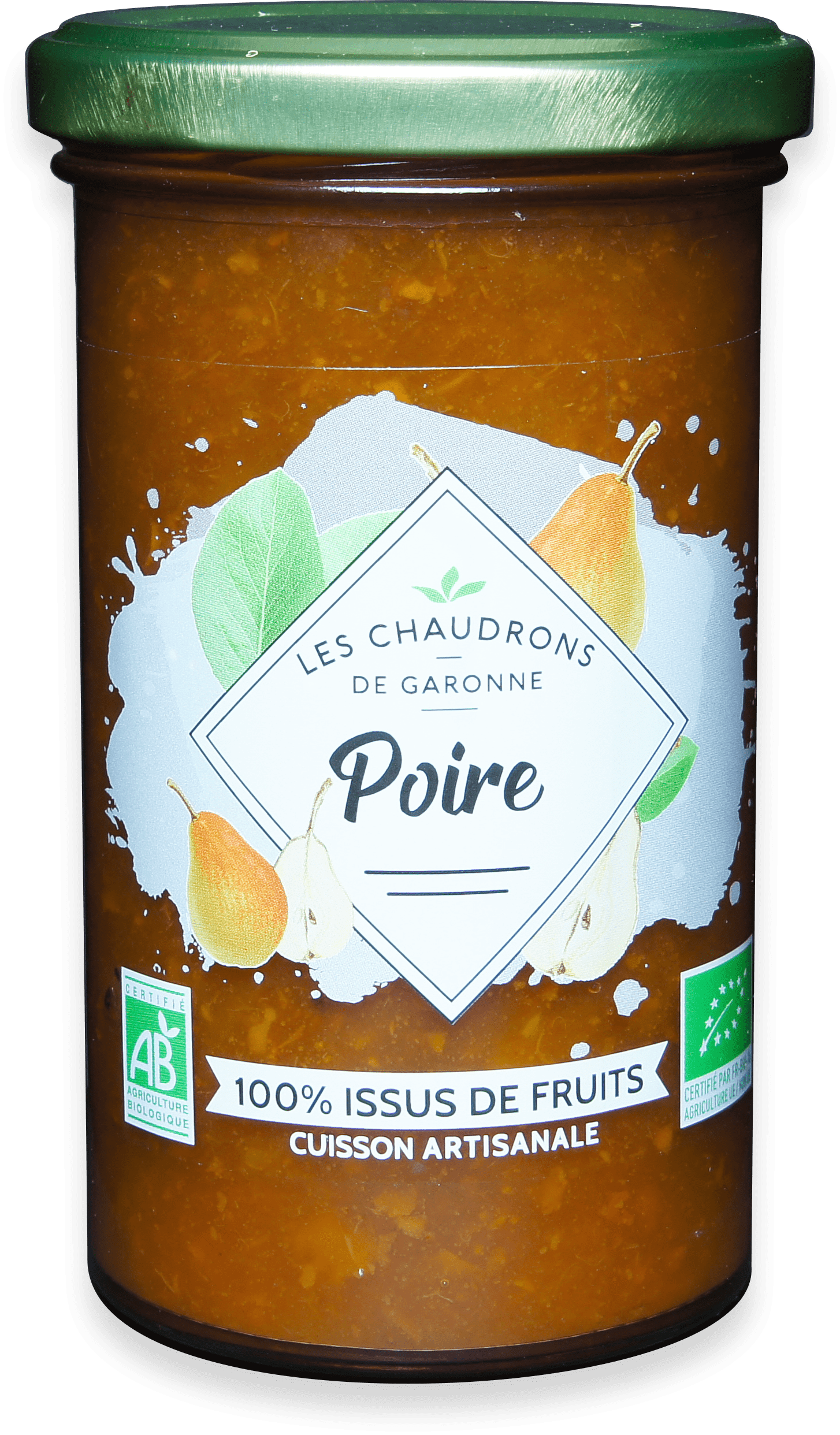 Les Chaudrons de Garonne Préparation 100% Fruits Poire 275G