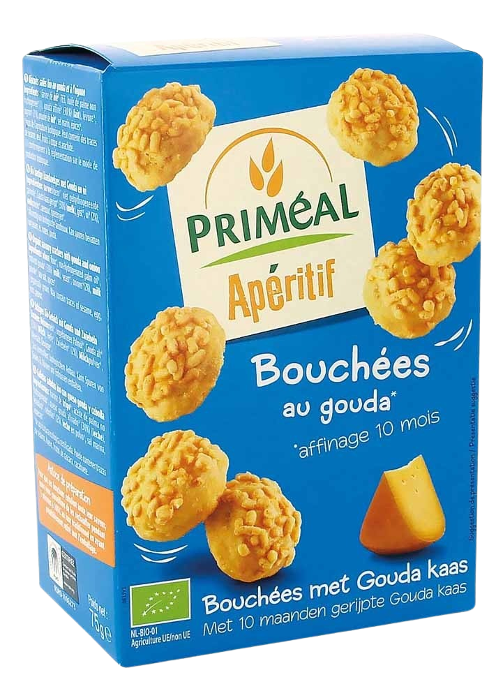 Primeal Bouchées au Gouda 75G