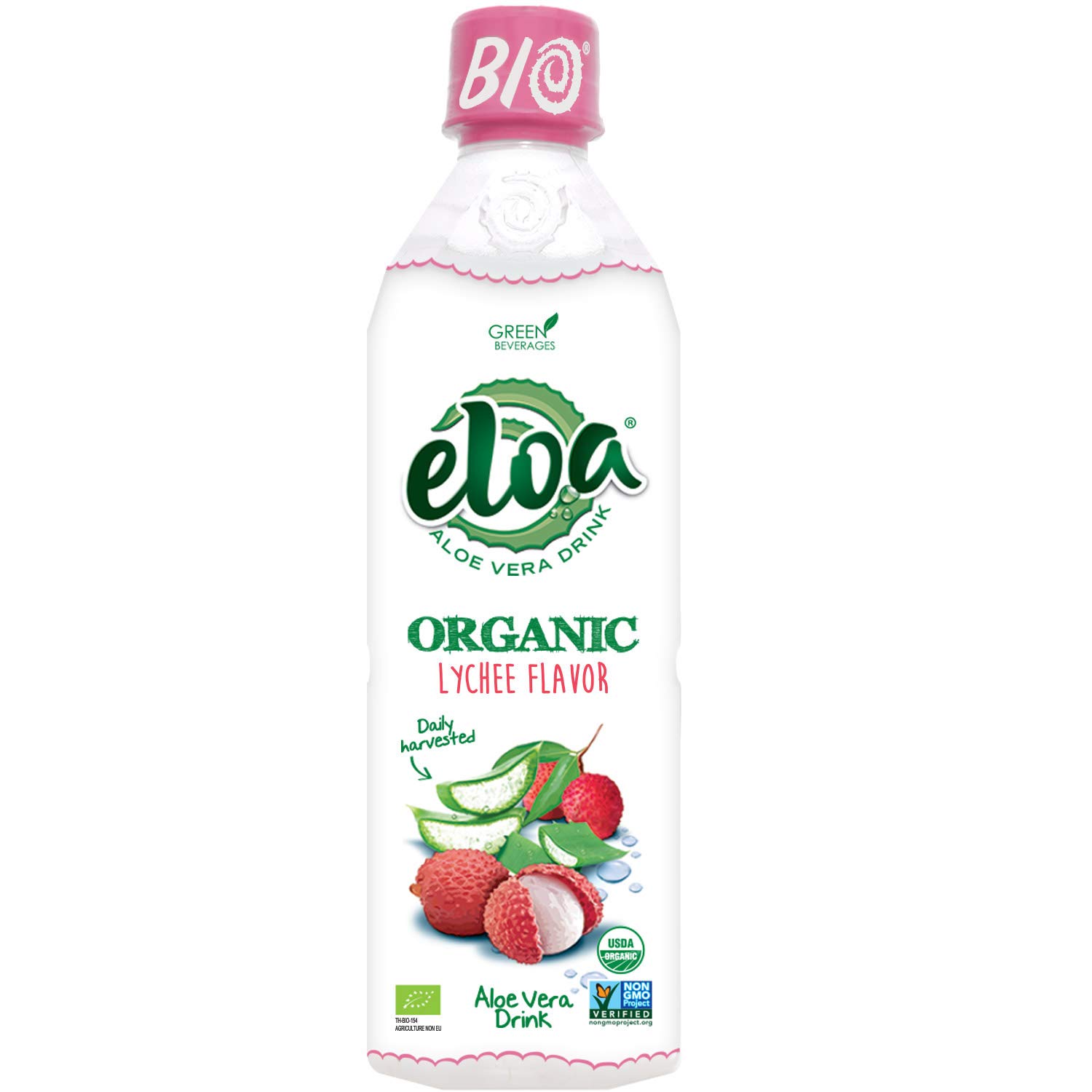 Eloa Boisson Aloe Vera Saveur Litchi 500Ml