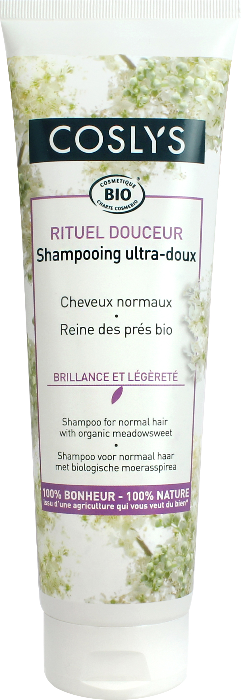 Coslys Shampooing Bio Ultra Doux Cheveux Normaux 250Ml