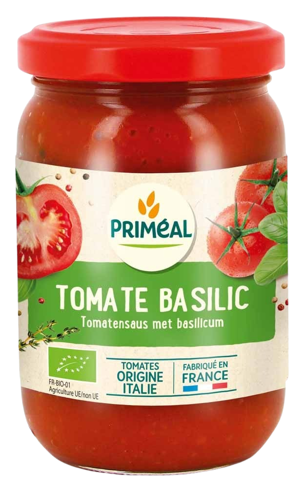 Primeal Sauce Tomate Basilic 200G