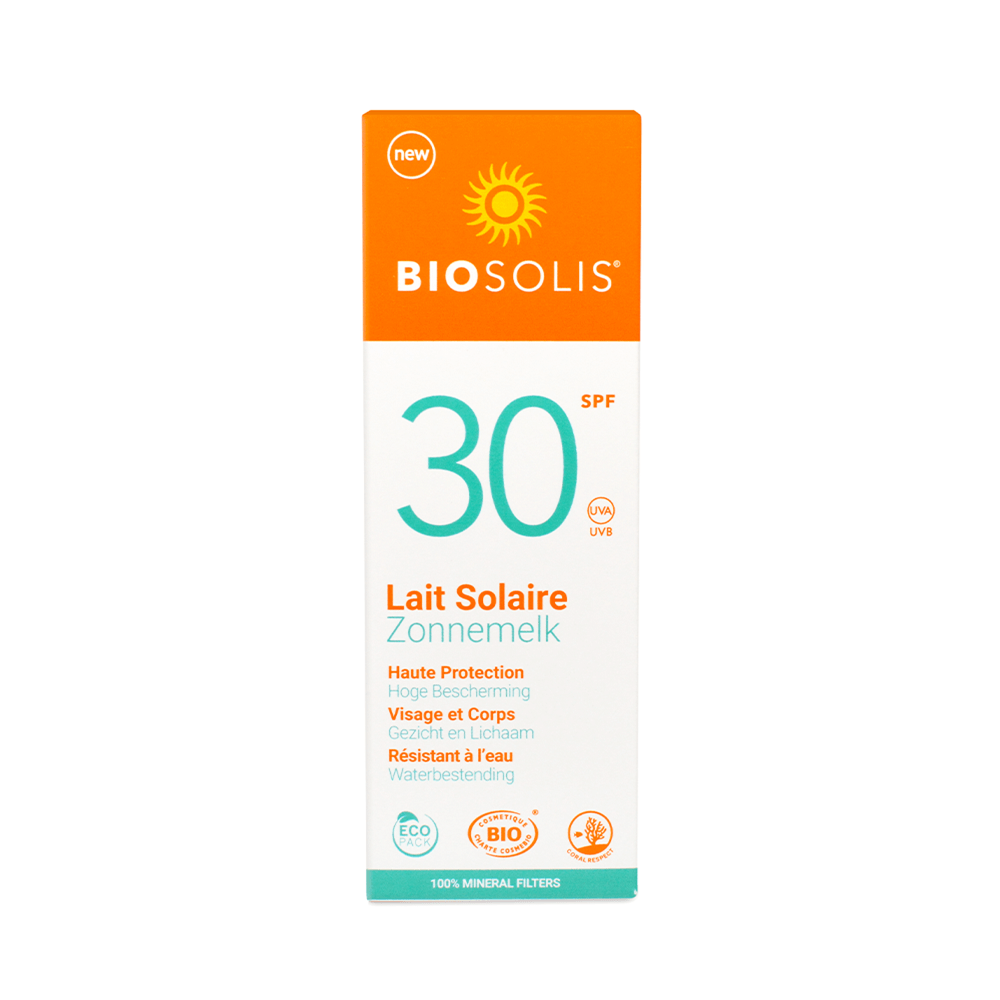 Biosolis Lait Solaire Corps & Visage SPF 30 100Ml