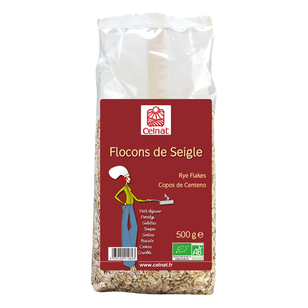 Celnat Flocons de Seigle 500G