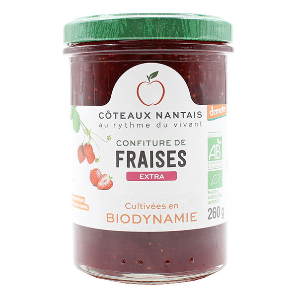 Côteaux Nantais Confiture Fraises Extra 260G
