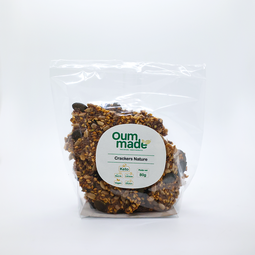 Oum Made Crackers Nature 80G
