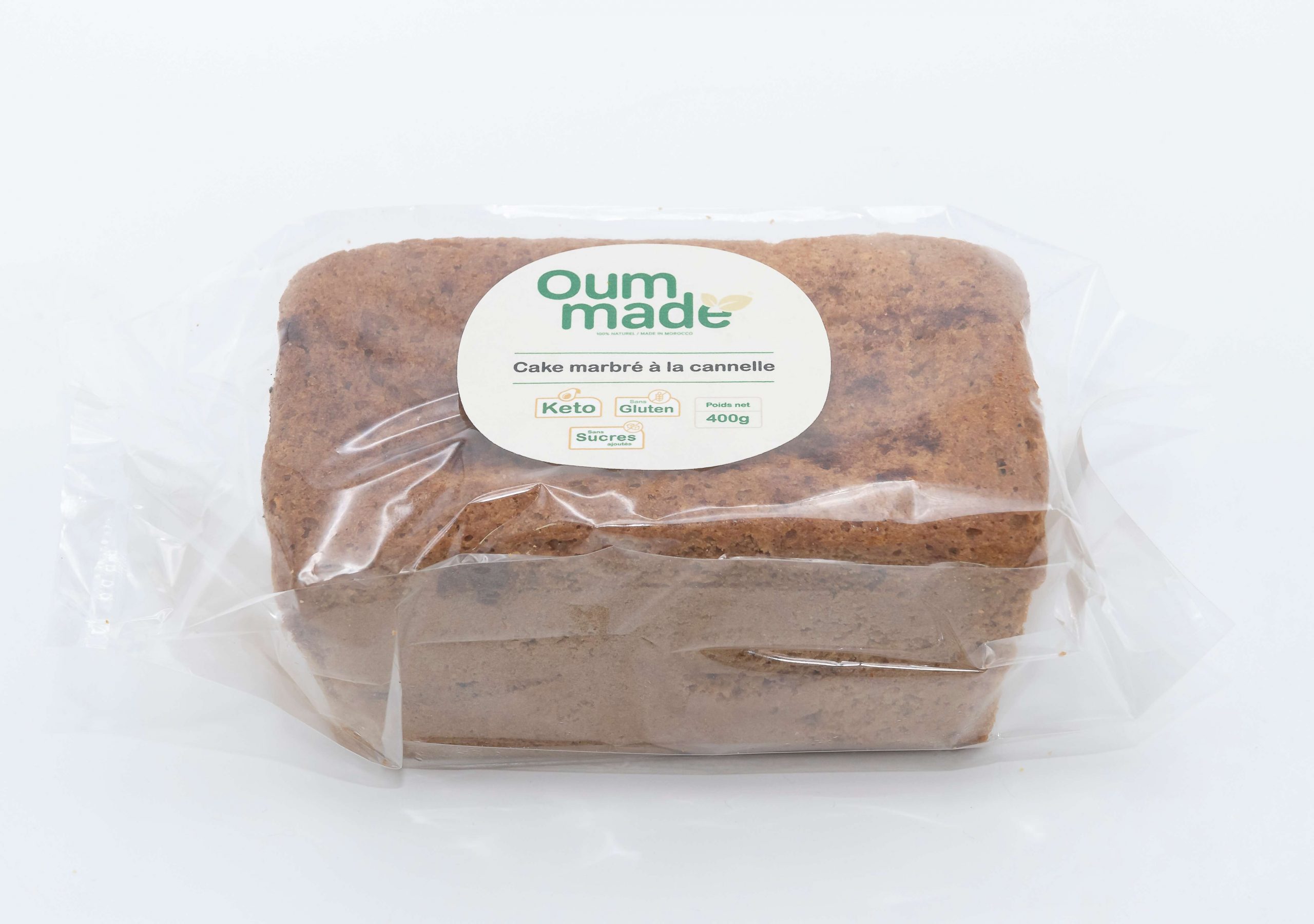 Oum Made Cake Marbré à la Cannelle 400g
