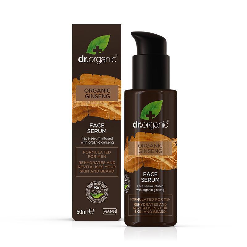 Dr Organic Ginseng - Sérum Visage pour Hommes 50Ml