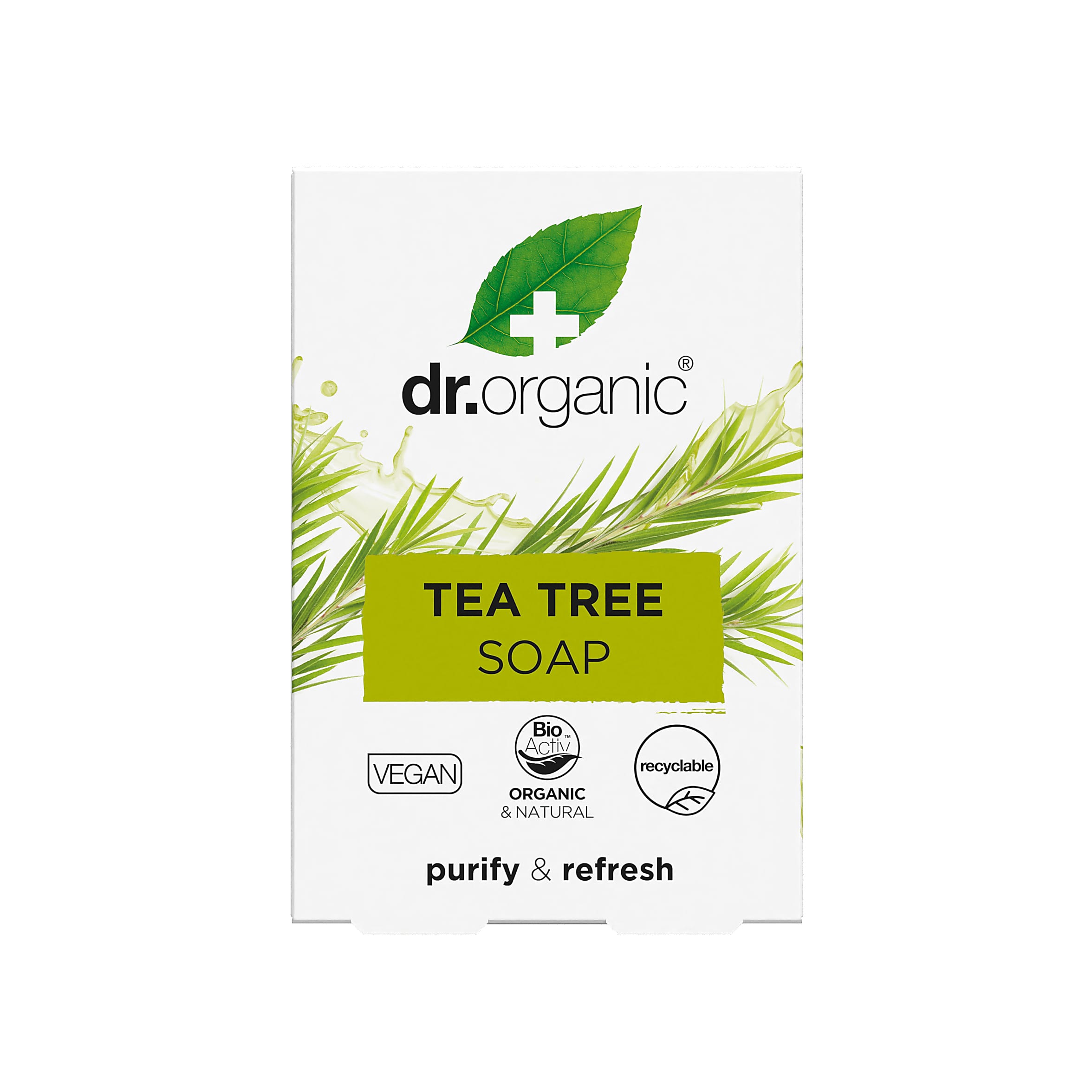 Dr Organic Savon Tea Tree 100G