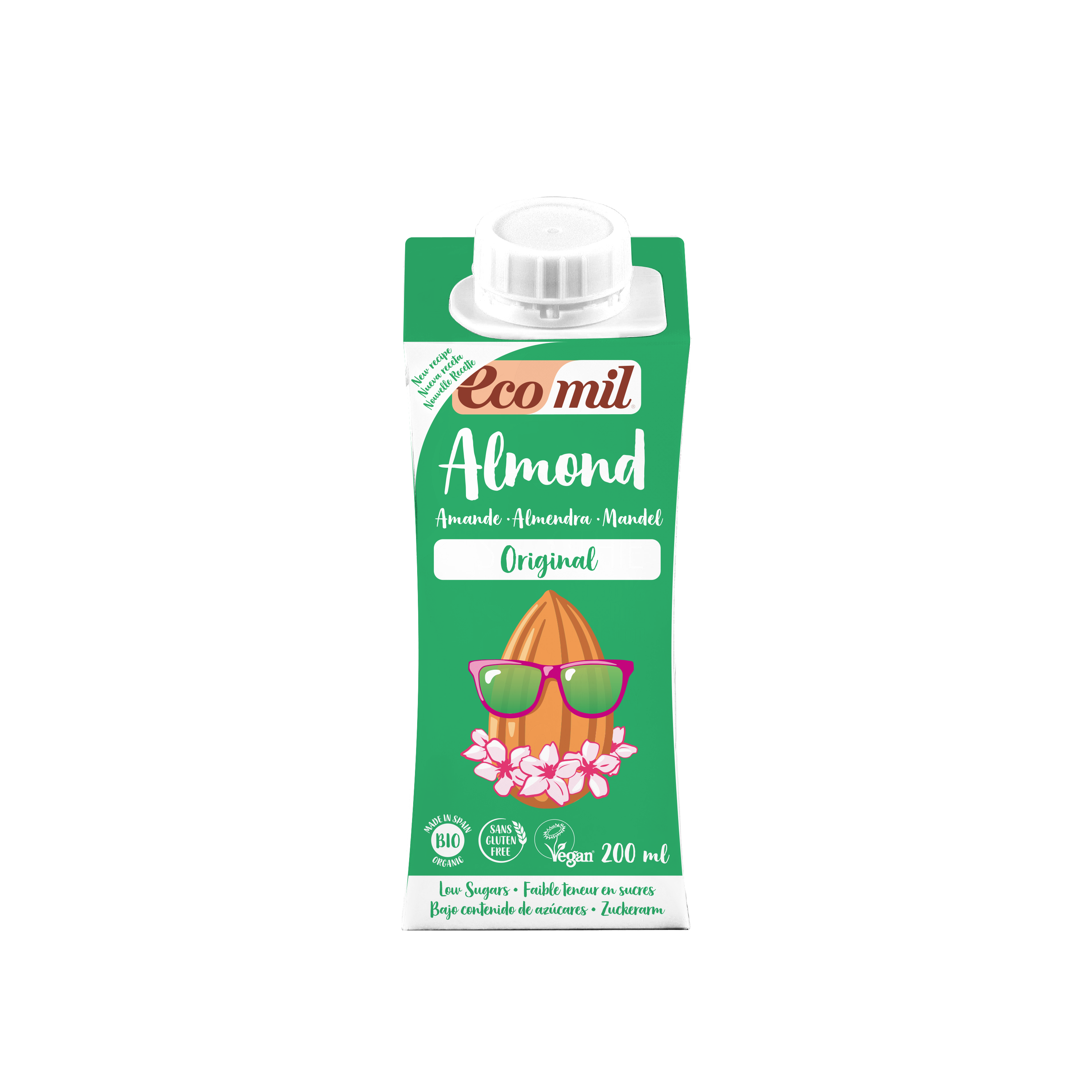 Ecomil Boisson Amande Original 200Ml