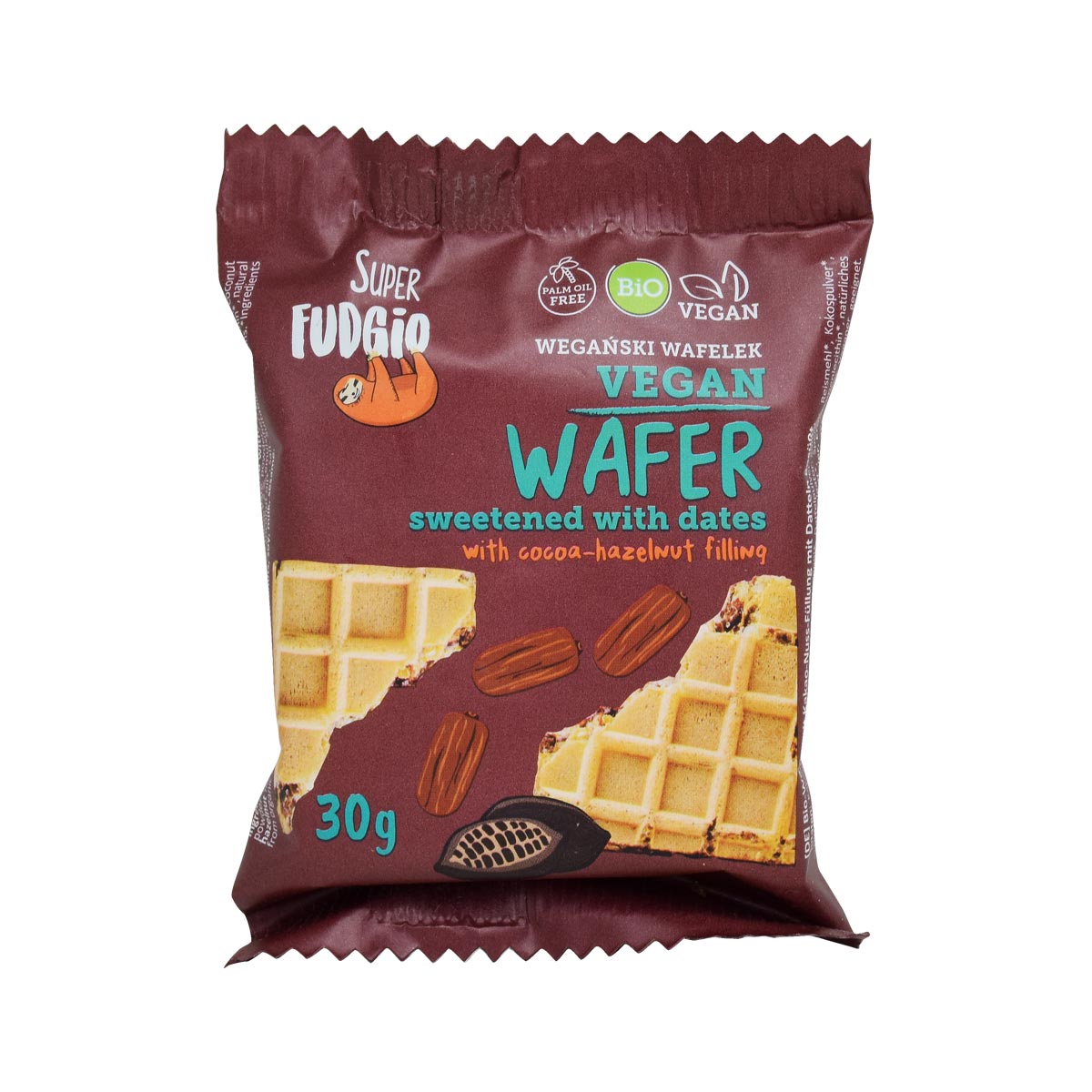 Super Fudgio Gaufre aux Dattes 30G