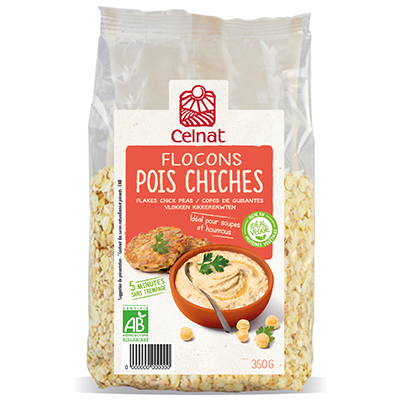 Celnat Flocons de Pois Chiches 350G