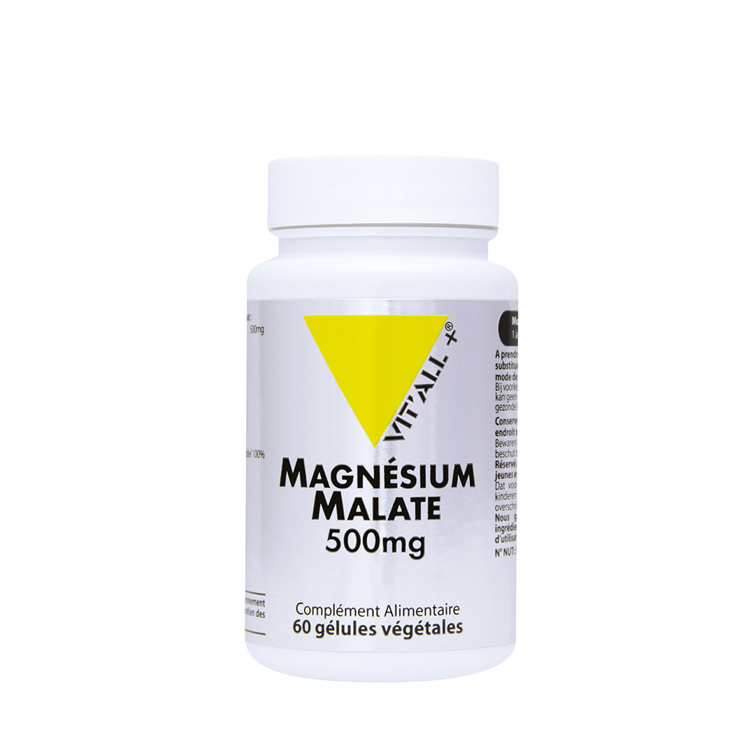 Vital Plus Magnésium Malate 500Mg 60 Gélules