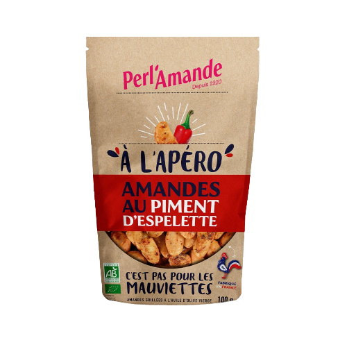 Perl’Amande Amandes au Piment d'Espelette 100G