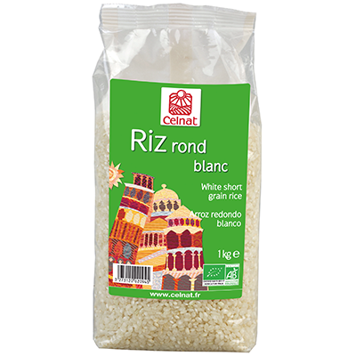 Celnat Riz Rond Blanc 1Kg