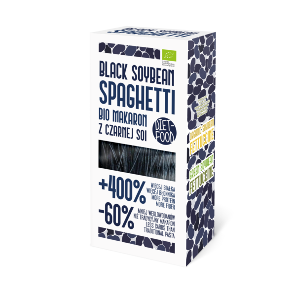 Diet Food Spaghetti Soja Noir 200G