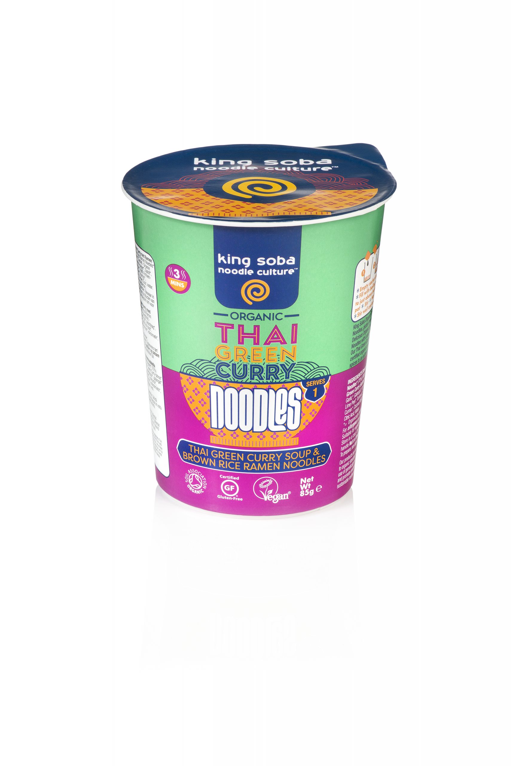 King Soba Cup Thai Vert 85G