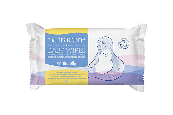 Natracare Lingettes Bébé 50 Unités