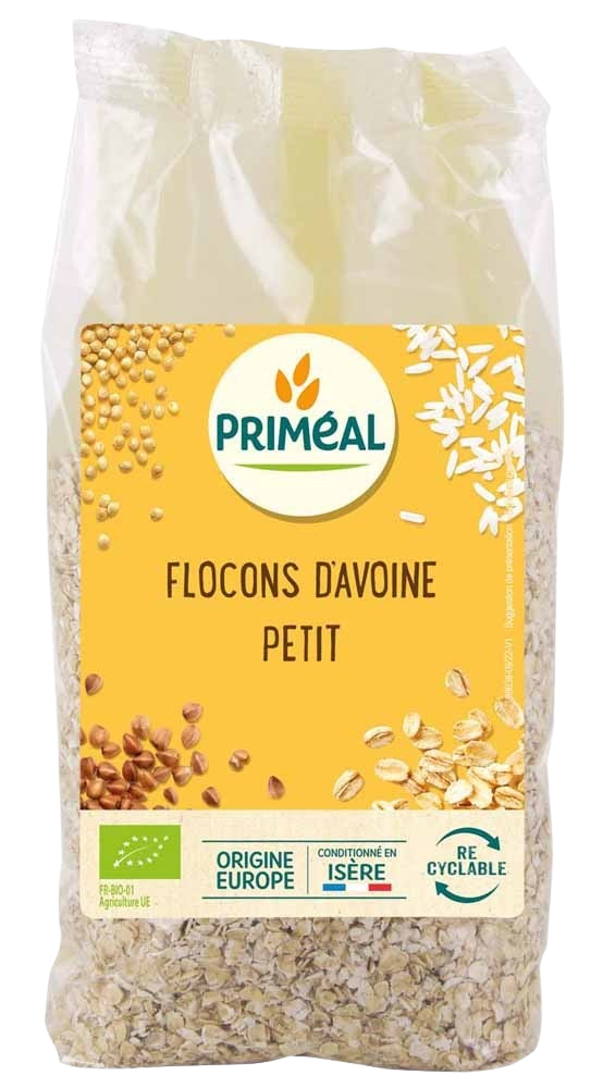 Primeal Flocons d'Avoine Petits 500g