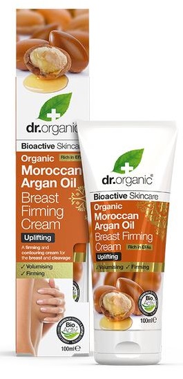Dr Organic Crème Raffermissante à l'Huile d'Argan Marocain 100Ml