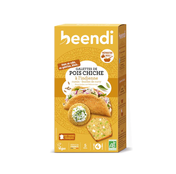 Beendi Galettes de Pois Chiche 250G