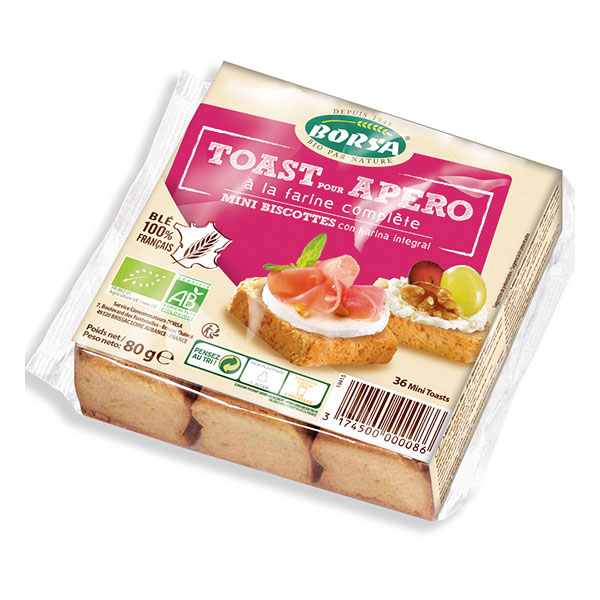 Borsa Mini Toast Complet 80G