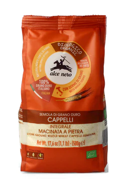 Alce Nero Farine de Blé Dur Cappelli Moulu à la Pierre 500G