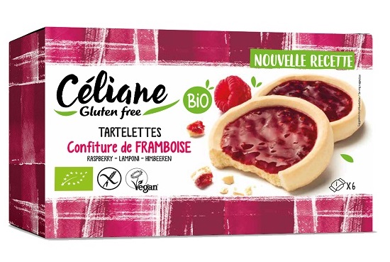 Céliane Tartelettes à la Framboise X6 130G