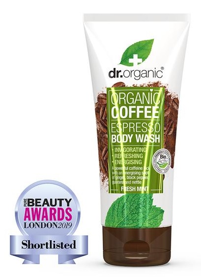 Dr Organic Gel Douche Menthe Café 200Ml