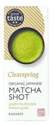 Clearspring Shot Matcha Japonais Bio - Premium Grade 8G