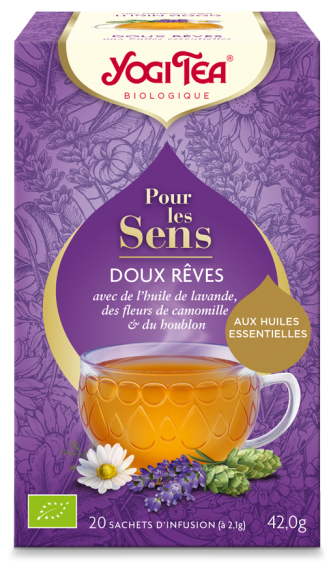 Yogi Tea Pour Les Sens Doux Rêves 20X2.2G