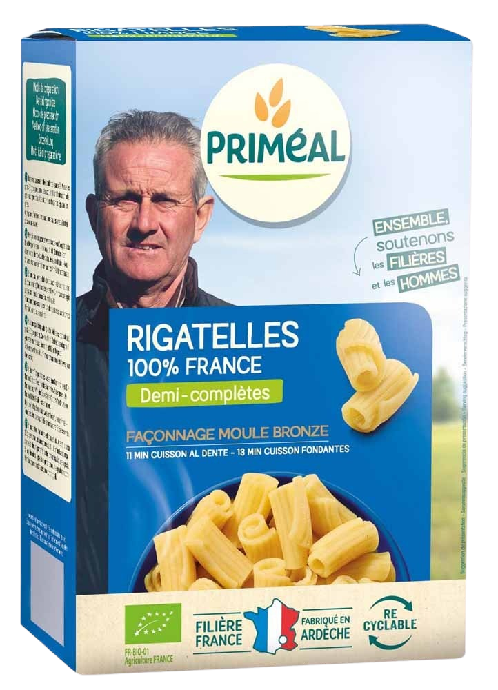 Primeal Rigatelles Demi-Complètes 400G