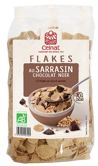 Celnat Flakes au Sarrasin Chocolat 300G