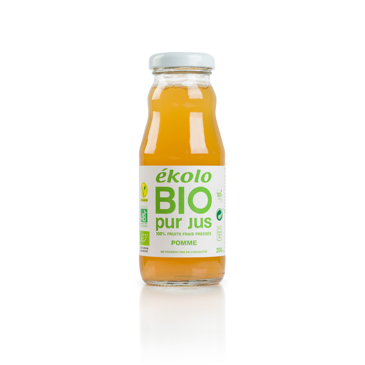 Ekolo Pur Jus de Pomme 200ML