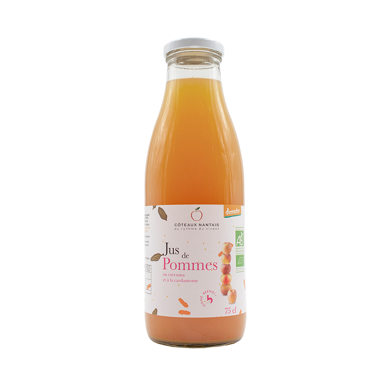 Côteaux Nantais Jus de Pommes Épices 75Cl