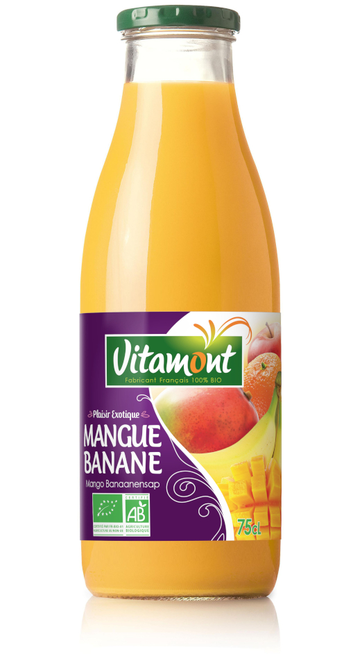 Vitamont Mangue Banane 750Ml