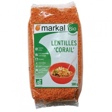Markal Lentille Corail 500G