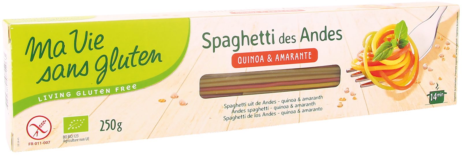 Ma Vie Sans Gluten Spaghetti des Andes 250G