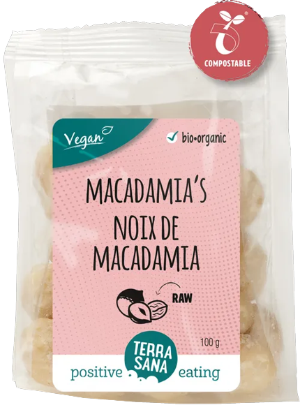 Terrasana Noix de Macadamia 100G