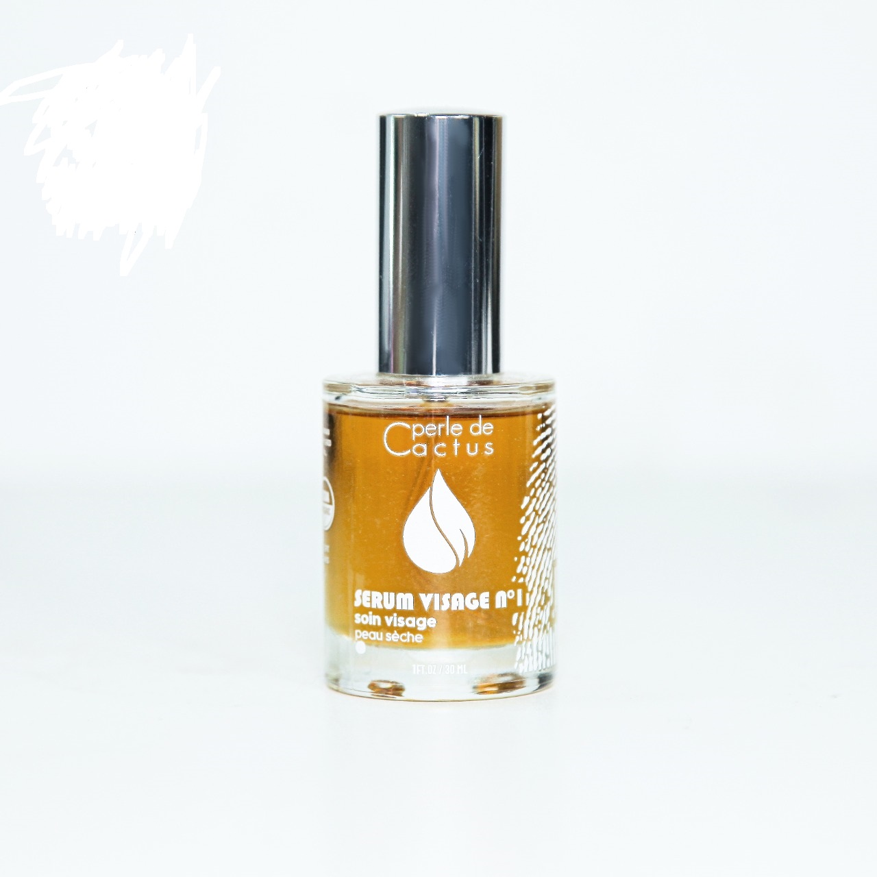 Perle de Cactus Huile Soin Visage Peau Sèche 30Ml