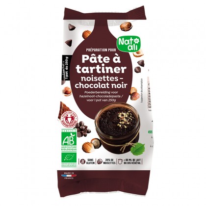 Natali Préparation Pâte à Tartiner Chocolat Noir 170G