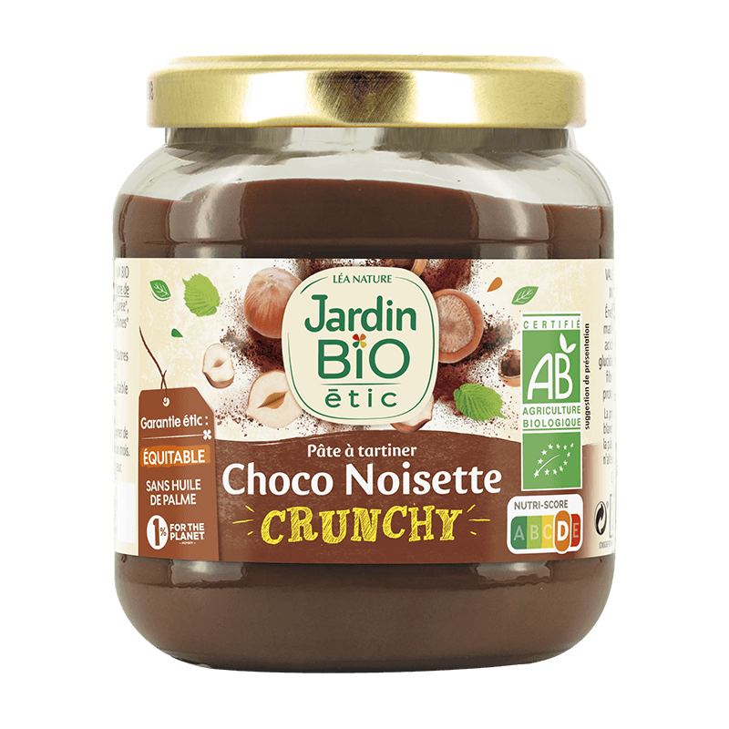 Jardin Bio Pâte À Tartiner Choco Noisette Crunchy 350G
