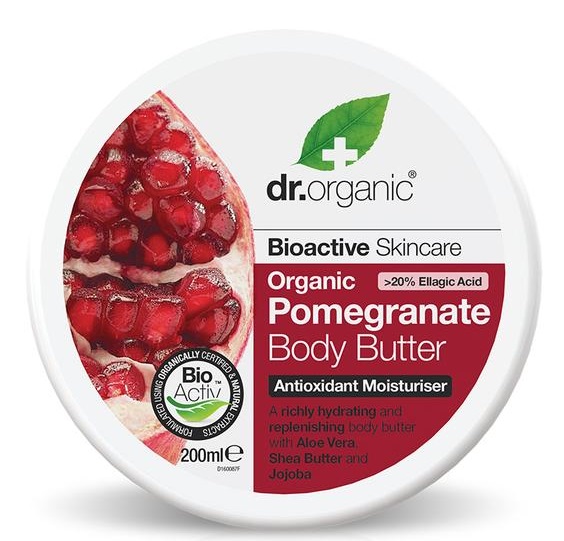 Dr Organic Beurre Corporel à la Grenade 200Ml