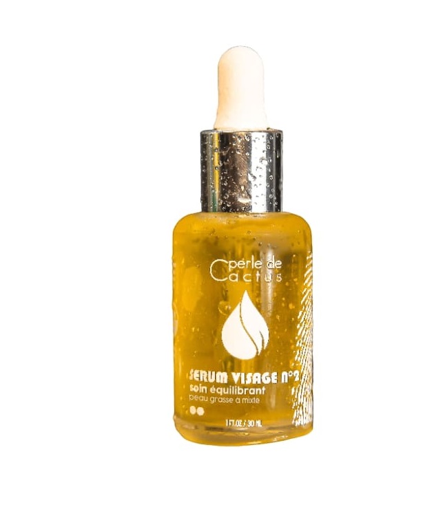 Perle de Cactus Huile Soin Visage Peau Grasse 30Ml