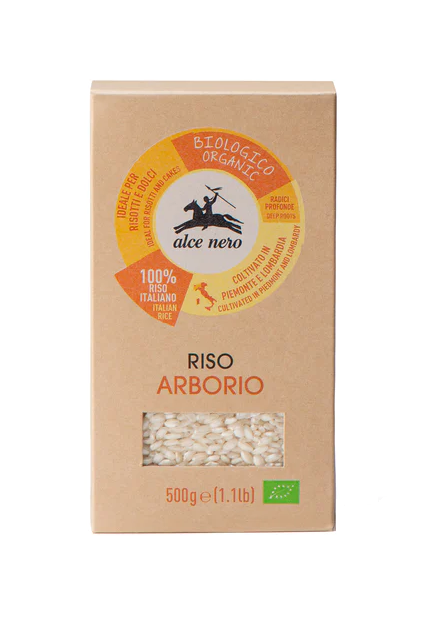 Alce Nero Riz Blanc Arborio 500G