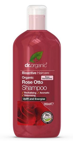 Dr Organic Shampoing à la Rose 265Ml