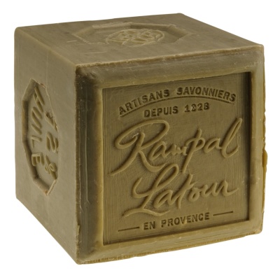 Rampal Latour Savon de Marseille Vert à l'Huile d'Olive - Cube 600G