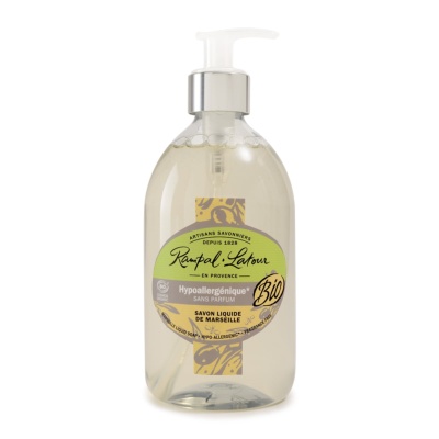 Rampal Latour Savon de Marseille Hypoallergénique sans Parfum 500Ml