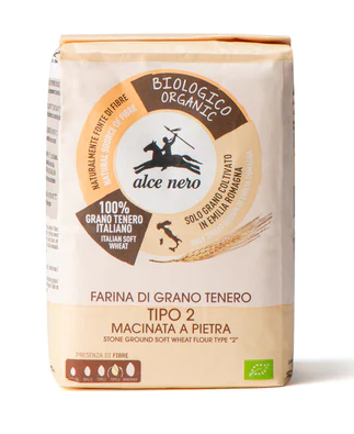 Alce Nero Farine Blé Moulue sur Pierre Type "2" 1Kg