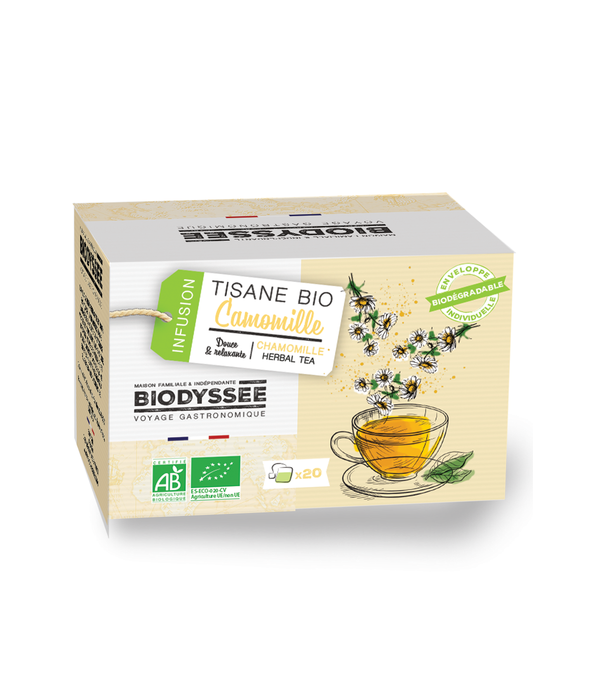 Biodyssée Tisane Camomille 1.5GX20